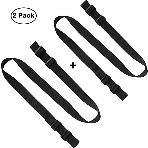 Product Cover Accmor Rifle Sling Gun Sling, 2 Pack Traditional 2 Point Sling for Outdoor Sports (Black)