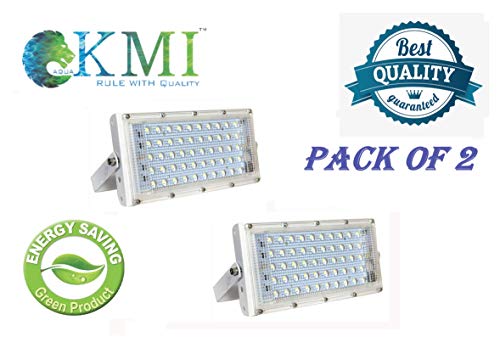 Product Cover AQUA KMI® 50 Watt 220-240V Waterproof Landscape IP65 Perfect Power LED Flood Light (White) - Pack of 2