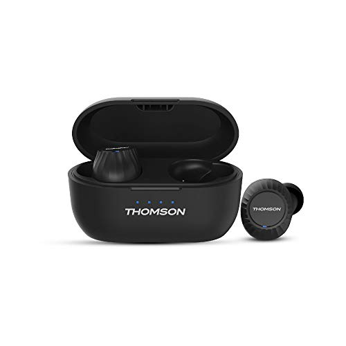 Product Cover Thomson BTW10 True Wireless in-Ear Earbuds/Earphones (Bluetooth 5.0) with Magnetic Charging case (500mAh) with Siri/Google Asssist, Sweat/Water Resistant Rated IPX5