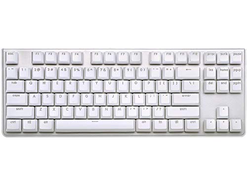 Product Cover G.SKILL KM360 Professional Tenkeyless Mechanical Keyboard, Cherry MX Red, ABS Dual Injection Keycap, (White)