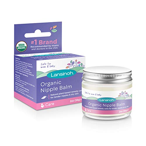 Product Cover Lansinoh Organic Nipple Cream for Breastfeeding, 2 Ounces