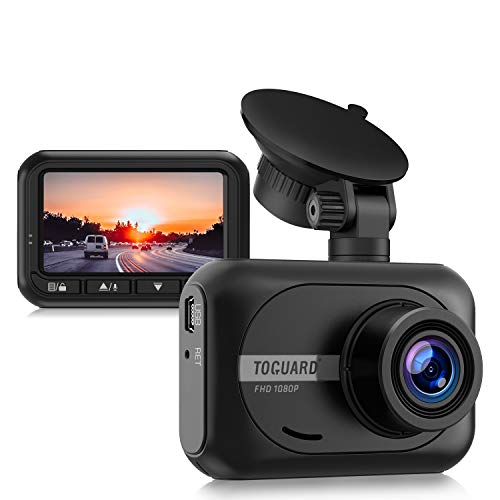 Product Cover TOGUARD Mini Dash Cam 1080P Full HD Car Camera, 2.45 inch 170° Wide Angle Dash Camera for Cars Driving Recorder with WDR Parking Monitor G-Sensor and Loop Recording
