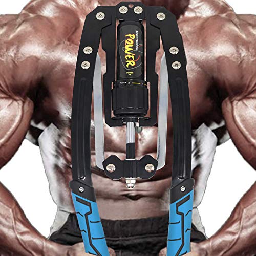 Product Cover Adjustable Hydraulic Power Twister Arm Exerciser 22-440lbs Home Chest Expander Muscle Shoulder Training Fitness Equipment Arm Enhanced Exercise Strengthener Grip Bar Abdominal Builder Pull Exerciser