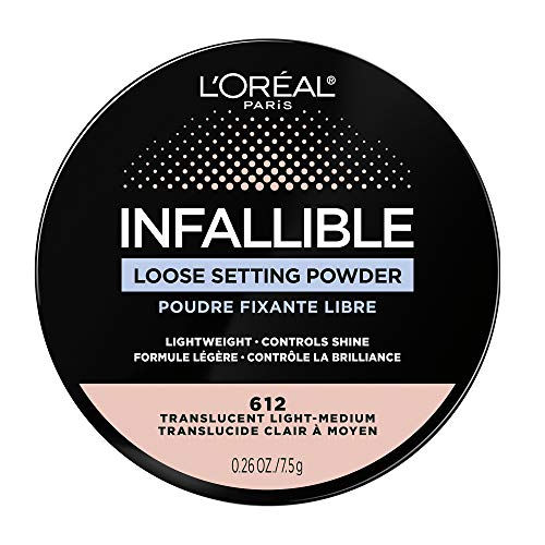 Product Cover L'Oreal Paris Infallible Tinted Loose Setting Powders, Matte Finish, Lightweight, No White Cast, 2 Shades From Light To Deep, Translucent Medium-deep, 0.28 Oz