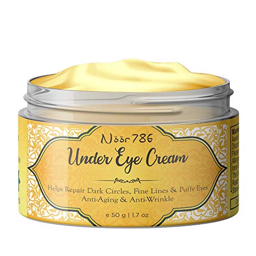 Product Cover Noor 786 Halal Friendly Under Eye Cream For Dark Circles, Fine Lines & Puffy Eyes, 50g