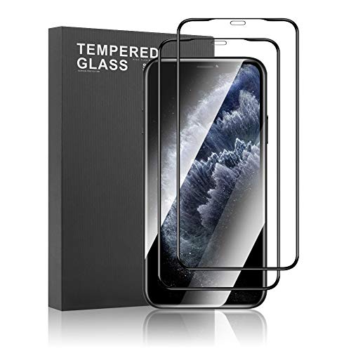 Product Cover Meidom Screen Protector for iPhone 11 Pro Max [Fit All Cases] Bubble-Free Anti Scratch Tempered Glass for iPhone 11 Pro Max (6.5 inch, 2019 Release) - 2 Packs
