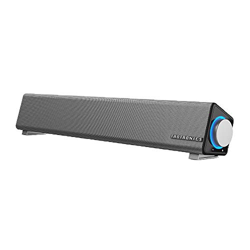 Product Cover TaoTronics Computer Speakers, Wired Computer Sound Bar, Stereo USB Powered Mini Soundbar Speaker for PC Tablets Desktop Cellphone Laptop(Upgrade)