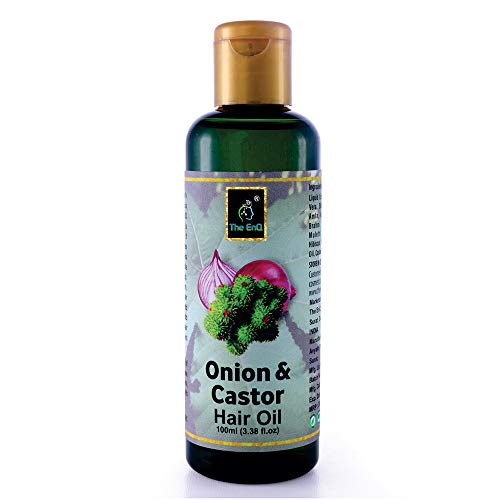 Product Cover The EnQ Onion & Castor Hair Oil 100 ML (100 ML)