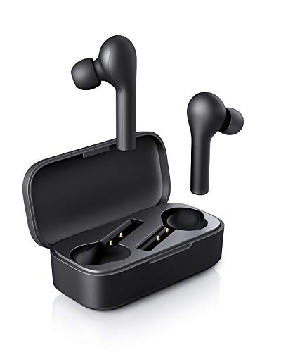 Product Cover AUKEY True Wireless Earbuds, Bluetooth 5 Headphones in Ear with Charging Case, Built-in Mic, Touch Control, 25 Hours Playback for iPhone and Android