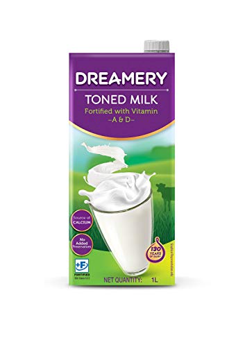 Product Cover DREAMERY Toned Milk UHT Tp, 1000 ml