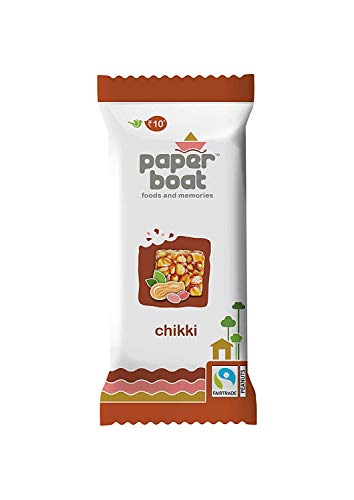 Product Cover Paper Boat Peanut Chikki, 30 Units x 28 g