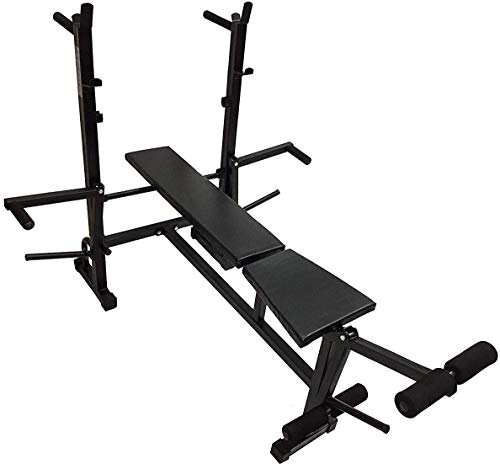 Product Cover INFINITY FITNESS Multi Bench Press Home Gym 8 in 1 Heavy Duty Home Gym Exercise