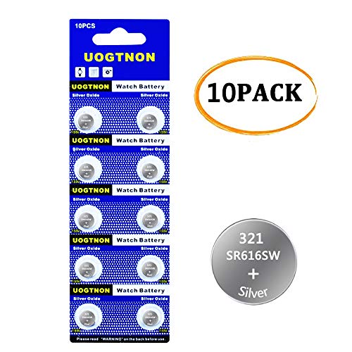 Product Cover 321 SR616SW Watch Battery 1.5V Button Cell (10-Pack)