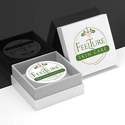 Product Cover FeelTure Peptide Moisturizer Anti Aging Face Cream - Face & Neck Wrinkle Lotion - Reduce Appearance of Wrinkles, Dark Circles, Fine Lines & Acne - 1.76 oz