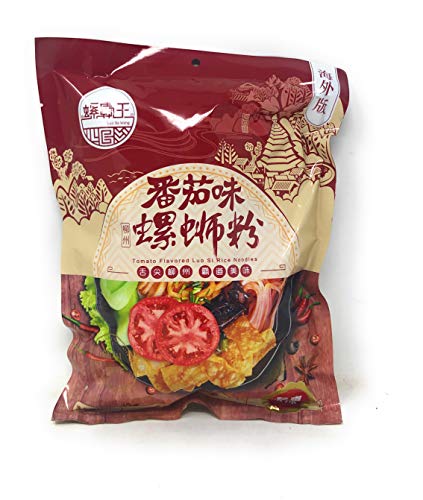 Product Cover Luo Ba Wang Tomato Flavored Luo Si Rice Noodles 10.76oz (306g), 1 Pack