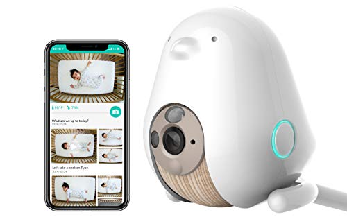Product Cover Cubo AI Baby Monitor: Sleep Safety with Covered Face & Danger Zone Alerts, HD 1080p Night Vision Camera, 2-Way Audio with Cry and Temperature & Humidity Detection