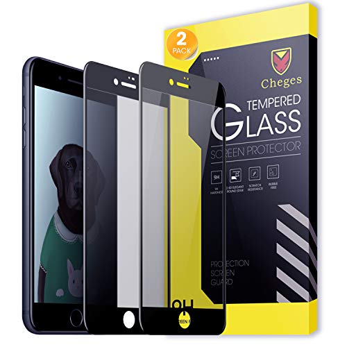 Product Cover 2Pack Compatible with iPhone 8 7 Plus Privacy Screen protector 5.5 inch Anti SpyTempered Glass Ffilm For iPhone 7plus 8plus glass screen protector 9H Hardness Full Coverage