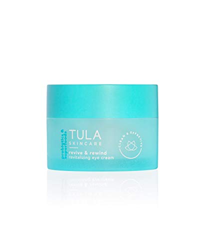 Product Cover TULA Probiotic Skin Care Revive & Rewind Revitalizing Eye Cream, 0.5 oz. - Smooth Fine Lines, Dark Circles & Puffiness