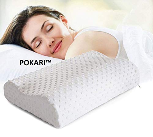 Product Cover Pillotop Memory Foam Pillow, Memory Pillow, Memory Foam Pillow for Sleeping, Memory Pillow for Neck Pain, Memory Pillow for Sleeping, Pillows (White)