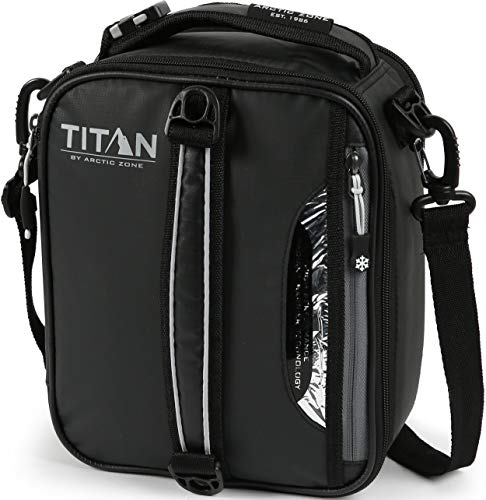Product Cover Arctic Zone Titan High Performance Insulated Expandable Lunch Pack, Black