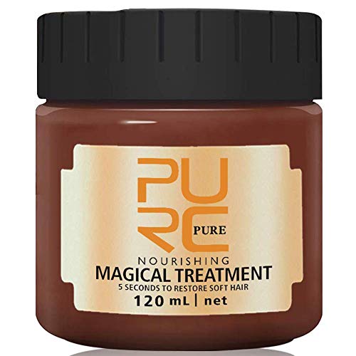 Product Cover Magical Hair Treatment Mask, Advanced Molecular Hair Roots Treatment Professtional Hair Conditioner, 5 Seconds to Restore Soft Hair, Deep Conditioner Suitable for Dry & Damaged Hair(120ml)