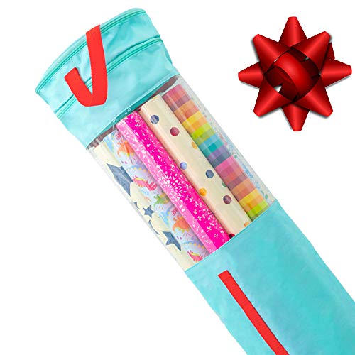 Product Cover Clutter Armour Wrapping Paper Storage - Gift Wrap Organizer That Fits 40