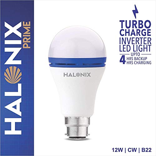 Product Cover Halonix 12 Watt Turbo Charge Inverter LED Bulb (Cool White)