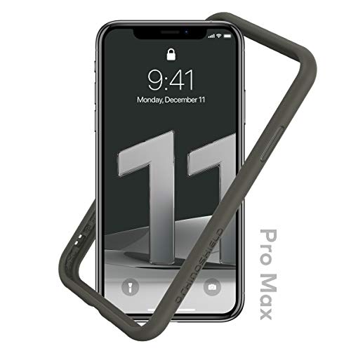 Product Cover RhinoShield Bumper Case for iPhone 11 Pro Max CrashGuard NX - Shock Absorbent Slim Design Protective Cover 3.5M/11ft Drop Protection - Graphite