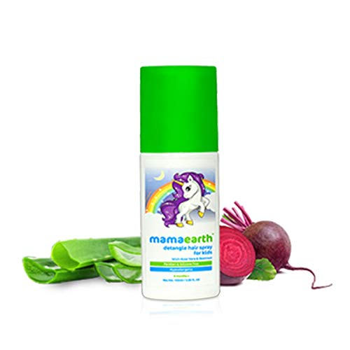Product Cover Mamaearth Detangler, Detangle Hair Spray for Kids with Aloe Vera & Beetroot 100ml
