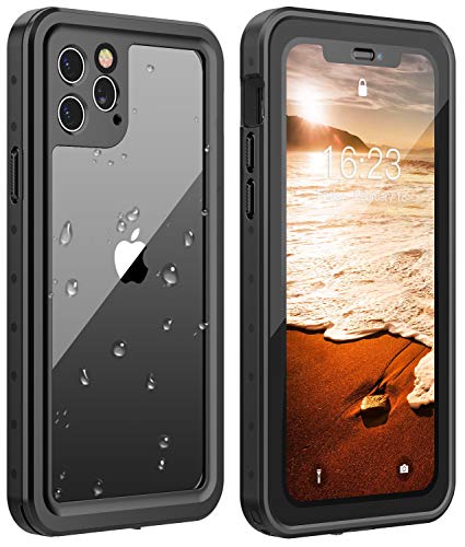 Product Cover MYJOJO iPhone 11 Pro Max Waterproof Case,iPhone 11 Pro Max Case 360° Full Body Protection Built in Screen Protector IP68 Underwater Cover Shockproof Case for iPhone 11 Pro Max(6.5inch)