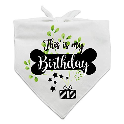 Product Cover family Kitchen This is My Dog Birthday Bandana, Scarf Accessories, Pet Accessories for Dog Lovers