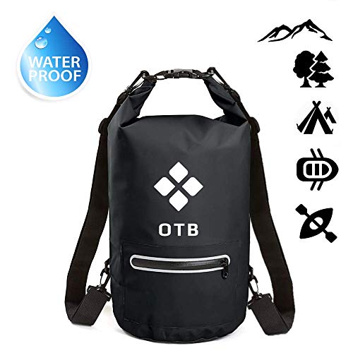 Product Cover Waterproof Dry Bag 20L | Lightweight and Roll Top Dry Compression Sack with Zip Pocket | Best for Travel, Kayaking, Beach, Rafting, Boating, Hiking, Camping and Fishing