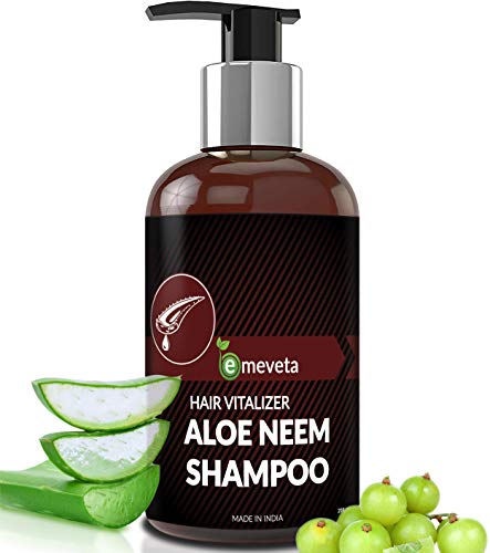 Product Cover Emeveta 100% Herbal Aloe Vera Neem Shampoo for Hair Growth (200 ml)