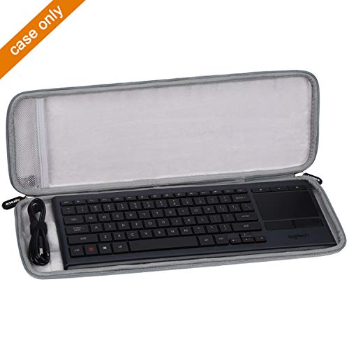 Product Cover Aproca Hard Carry Travel Case for Logitech K830 Illuminated Living-Room Keyboard