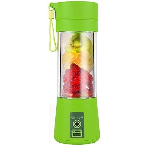 Product Cover Qualimate Portable Electric USB Juicer Bottle Blender Drink Bottle Cup Juice Maker Machine (Multicolour)