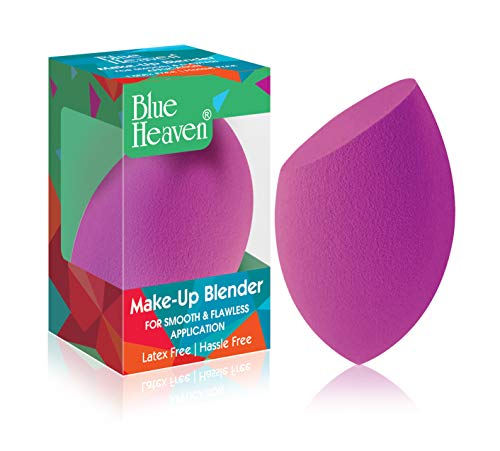 Product Cover Blue Heaven Make-Up Blender Sponge (Flat Ended), Purple, 6 g