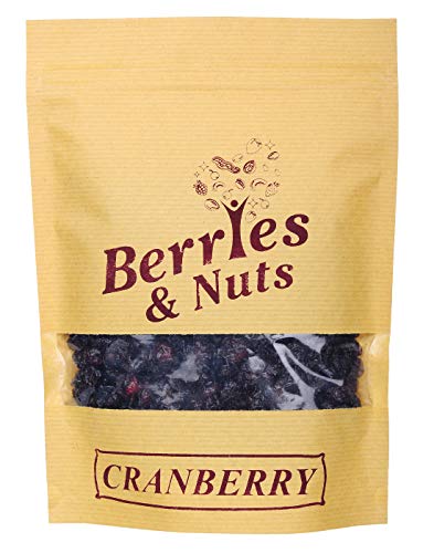 Product Cover Berries And Nuts Dried Cranberries Without Added Sugar | Unsulphured, Naturally Sweet | 500 Grams