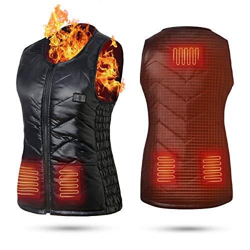 Product Cover Keymao Heated Vest Electric Vest USB Charging Heated Vest for Men Women Washable Heating Vest Intelligent Clothes Warm Winter