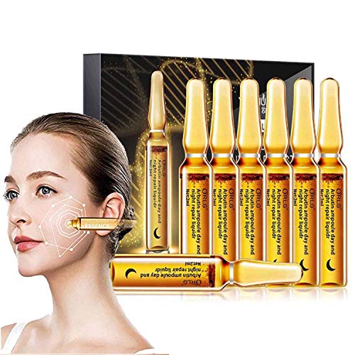 Product Cover 7Pcs/box Dark Spot Corrective Facial Serum, Firstfly Moisturizing Anti-Aging Hyaluronic Acid Face Essence Serum for Face