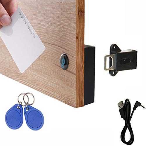 Product Cover WOOCH RFID Locks for Cabinets Hidden DIY Lock - Electronic Cabinet Lock with USB Cable, RFID Card/Tag/Wristband Entry
