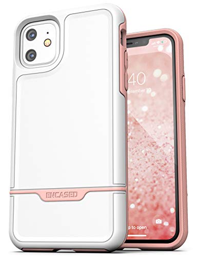Product Cover Encased Heavy Duty iPhone 11 Protective Case Pink (2019 Rebel Armor) Military Grade Full Body Rugged Cover