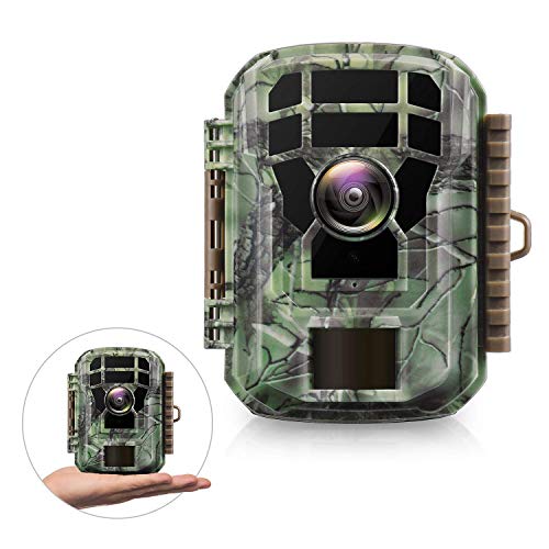 Product Cover Campark Mini Trail Game Camera with Night Vision 1080P 12MP Waterproof Wildlife Monitor for Scouting Hunting 120°Detecting Range Motion Activated 2