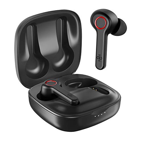 Product Cover Wireless Earbuds, [Upgraded] Boltune Bluetooth V5.0 in-Ear Stereo Wireless Headphones 40Hours Playing Time Bluetooth Earbuds Built-in Mic Single/Twin Mode