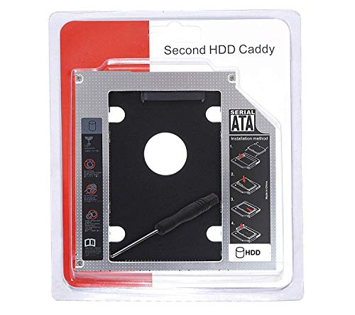 Product Cover CARE CASE Optical Bay 2nd Hard Drive Caddy, 9.5 mm CD/DVD Drive Slot for SSD and HDD