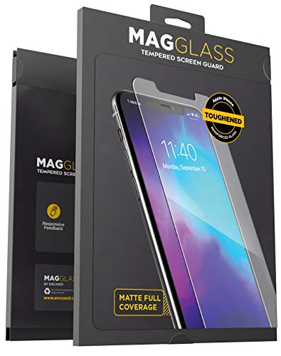 Product Cover Magglass iPhone 11 Matte Screen Protector (Fingerprint Resistant) Bubble-Free Anti Glare Tempered Glass Display Guard (Case Compatible)
