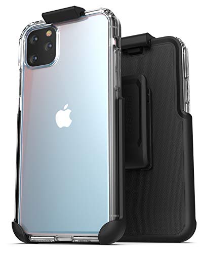 Product Cover Encased iPhone 11 Pro Max Belt Clip Case (2019) Ultra Slim Clear Back Cover with Holster