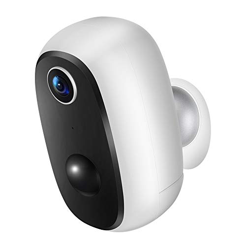 Product Cover Battery Operated Wireless Camera, Enow 1080P Rechargeable Battery Powered Home Security WiFi IP Camera, with PIR Motion Detection, Night Vision, Two Way Audio