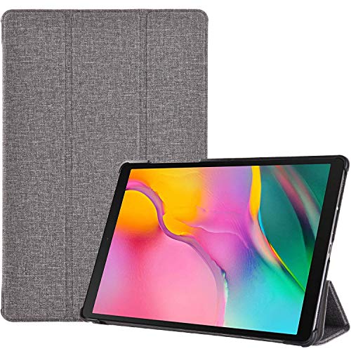 Product Cover ProCase Galaxy Tab A 8.0 2019 Case T290 T295, Slim Light Cover Trifold Stand Hard Shell Folio Case for 8.0 inch Galaxy Tab A 2019 Without S Pen Model SM-T290 (Wi-Fi) SM-T295 (LTE) -Lightgrey