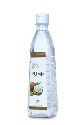 Product Cover Puvi 0.5L Cold Pressed Extra Virgin Coconut Oil (Centrifuge wet process) 500 ML