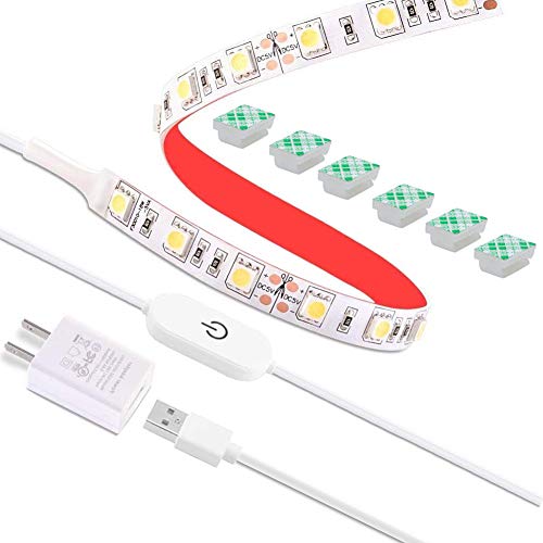 Product Cover JUREN Sewing Machine Light, Sewing Machine Lighting Suit, Natural Light White with Touch Dimmer and USB Power, Supply for All Sewing Machines